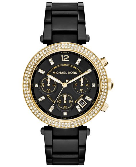 michael kors parker logo|michael kors women's parker watch.